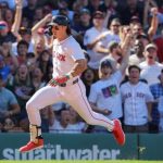 How fast did Jarren Duran run bases on his inside-the-park HR?