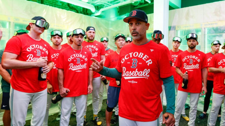 Alex Cora admits Red Sox were ‘a little hungover’ on Saturday