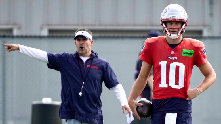 Josh McDaniels defends Drake Maye as ‘right guy’ for Patriots