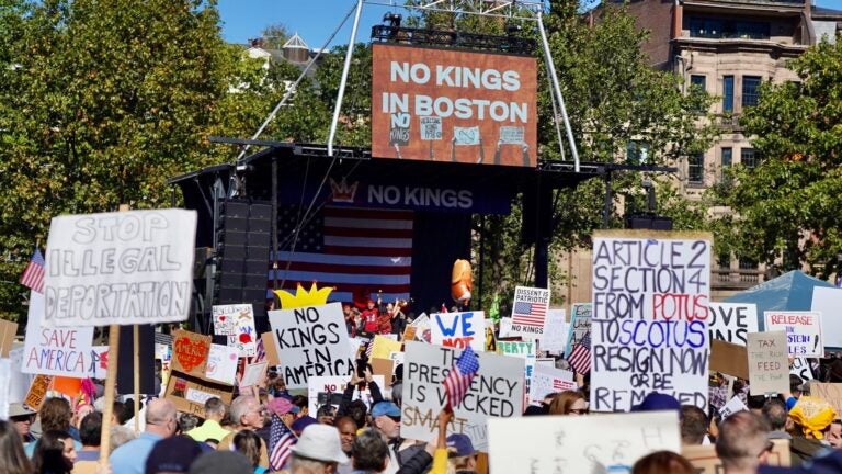 Here are the best signs from the ‘No Kings’ rally in Boston