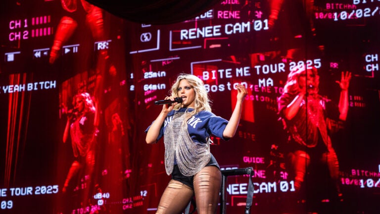Renée Rapp at TD Garden, Boston, Oct. 2, 2025