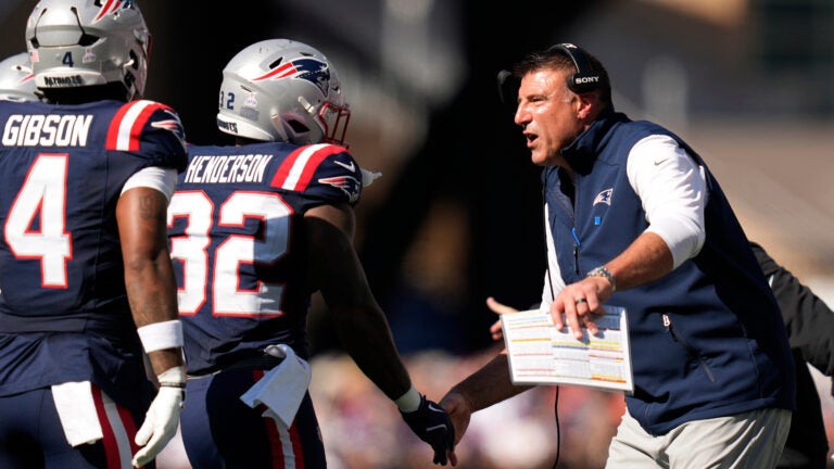 Patriots under coach Mike Vrabel face big test against Bills