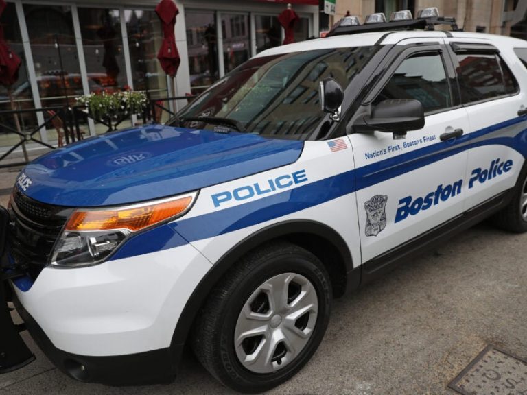 Boston police officer hospitalized after being struck by vehicle in Mattapan
