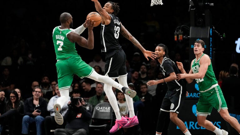 Celtics beat Nets 113-99; above .500 for first time this season