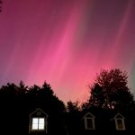 Northern Lights illuminate Boston-area skies