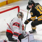 Pavel Zacha scores with 6 seconds left in OT as Bruins beat Senators 3-2 and earn fifth straight victory